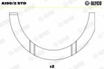GLYCO Saiba distantier, arbore cotit GLYCO A190/2 STD (A190/2 STD) - automobilus