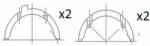 FAI AutoParts Saiba distantier, arbore cotit FAI AutoParts BT3015-STD (BT3015-STD)