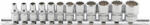 BGS technic 2755 Set capete bit, chei tubulare