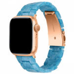 SmartWatcherz Műgyanta Apple Watch Szíj Kék Kvarc - Rose Gold, 38, 40, 41mm (90119-90139)