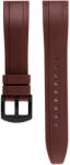  Edelwolle szilikon óraszíj, barna, 20mm - orabox