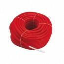 TIEMME Teava PEX cu bariera anti-oxigen 16 x2 mm colac L=100m - in protectie gofrata rosie (0240001)