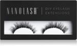 Nanolash DIY Eyelash Extensions pachet cu gene fără noduri autoadezive Heartbreaker 36 buc