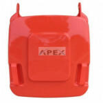 Merida Fedél K120 szelektív hulladékgyűjtőhöz, piros