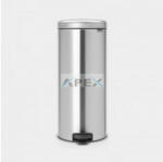 Merida Huladékgyűjtő, 30L Rozsdamentes SZÁLCSISZOLT lábpedálos