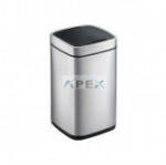 Merida Szenzoros hulladékgyűjtő, rozsdamentes, szálcsiszolt, 12L