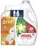 Ariel Extra Clean 1, 7 l (34 mosás) és LENOR Orchid & Vanila 0, 7 l (28 mosás)