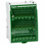 Schneider Electric Schneider Linergy csavaros sorkapocs elosztó blokk, 100A, 4P, 28 lyuk (LGY410028) (LGY410028)