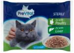 PreVital felnőtt ivartalanított macskáknak, alutasakos eledel baromfival és májjal (4x100 g)