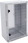 Elmark Műanyag elosztószekrény 500x350x195 átlátszó ajtó Elmark (ELM 5313550195T)
