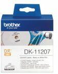 Brother P-Touch DK-11207 CD / DVD decupat film film diametru 58mm 100 etichete (DK11207)