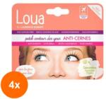 Loua Set 4 x Plasturi Anti-cearcane, Loua, pentru Conturul Ochilor, 5 ml (ROC-4xMAG1017447TS)