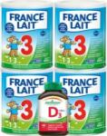 France Lait 3 tejtáplálkozás kisgyermekek növekedésének támogatására 1 éves kortól 4x400g + Jamieson (IP4723)