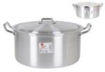 BigBuy Cooking Caserolă Cu Capac Aluminiu Capacitate 18 L