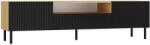  MIX RTV KAMA160 TV állvány (egyenes mintázat), tölgy-fekete (GSB5999114137465)