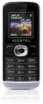 Alcatel OT-233 komplett ház, Előlap, fekete-ezüst