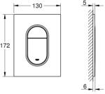 GROHE Gr. 37624DL0 Cosmop. S nyomólap Arena