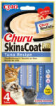 Churu SkinCoat, Recompense Cremoase pentru Pisici cu ton, 4x14g