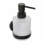 Bemeta dark szappanadagoló, mini üveg, 75x145x100mm, 200ml, fekete