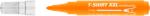 ICO Textilmarker 1-3 mm kerek ICO T-SHIRT XXL narancssárga (43238) - pencart