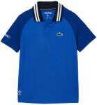 Lacoste Fiú póló Lacoste Sport X Daniil Medvedev Jersey Polo Shirt - blue/navy blue