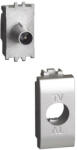 Legrand Priza TV de capat 1M Living Light Bticino aluminiu NT4202DN (NT4202DN)