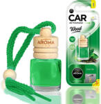 Aroma Car , Illatosító, Wood, Green Tea, 6 ml
