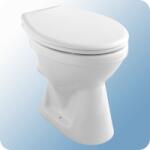 Alföldi Bázis 4031 fehér színű, hátsó kifolyású, mély öblítésű, padlóra szerelhető WC csésze