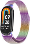 Techsuit pótszíj fémből Xiaomi Mi Band 8 / 8 NFC okoskarkötőhöz - Multiszínű