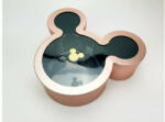  Mickey egér ablakos fedelű papírdoboz 33, 5x29x10 cm - Metál Rózsaszín