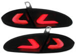 KITT Lightning CarDNA hátsó lámpa fénysor Seat Leon (05-09) 1P modellekhez, fekete / füst (RSI07LLBS)