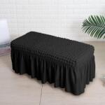 Forcheer Heverő Huzat, PadHuzat (S-es, seersucker, fekete)