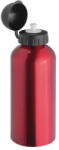 M-Collection Acél ivópalack, 600 ml, Piros