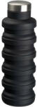M-Collection Kihúzható szilikon kulacs, 500 ml, Fekete