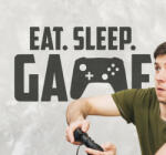  Eat Sleep Game fiús falmatrica