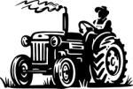  Traktor piktogram matrica