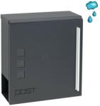  BK. 501. GW. AM cutie poștală antracit Antracit (2575K22240)