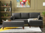 ASIR Set mobilier tapițat Bella Mini Corner Sofa Right - Anthracite Antraci (825BLC2578)