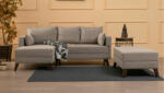 ASIR Set mobilier tapițat Bella Corner Sofa Left 2 - Cream Beige (825BLC1510)