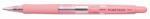 PENAC Golyóstoll, 0, 7 mm, nyomógombos, rózsaszín tolltest, PENAC SleekTouch , kék (BA1304-28)