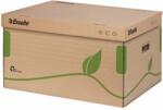 ESSELTE Archiválókonténer, újrahasznosított karton, felfelé nyíló, ESSELTE Eco , barna (623918)