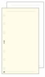SATURNUS Kalendárium betét, jegyzetlap, L , sima, SATURNUS, fehér (24SL325-FEH) - treewell