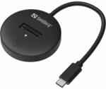 Sandberg USB-C tartozék, USB 3.2 Dock for M. 2+NVMe SSD (136-47) - macropolis