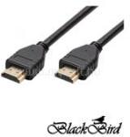 BlackBird Kábel HDMI male/male összekötő 4K, 10m (fekete) (BH1521) (BH1521)