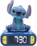  Digital alarm clock with a Stitch 3D nightlight Lexibook