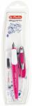 Herlitz Stilou Herlitz My. pen, penita M, blister, Roz/alb (50046805)