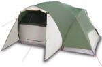 vidaXL 8 személyes zöld vízálló keresztirányú családi sátor (94421) - emag