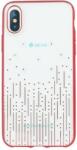 DEVIA Калъф с Камъни Swarovski за iPhone XS/X, Devia Meteor Soft Case, Червен (6938595306099)