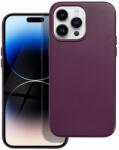 Forcell Magsafe Кожен Калъф за iPhone 14 Pro Max, Forcell Leather Case, Лилав (5903396185021)