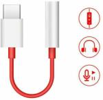 OnePlus Оригинален Аудио Преход/Адаптер за Oneplus USB-C to Aux 3.5mm, Бял (Bulk) (8596311157400)